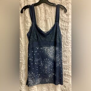 NWT blue Calvin Klein tank top size L